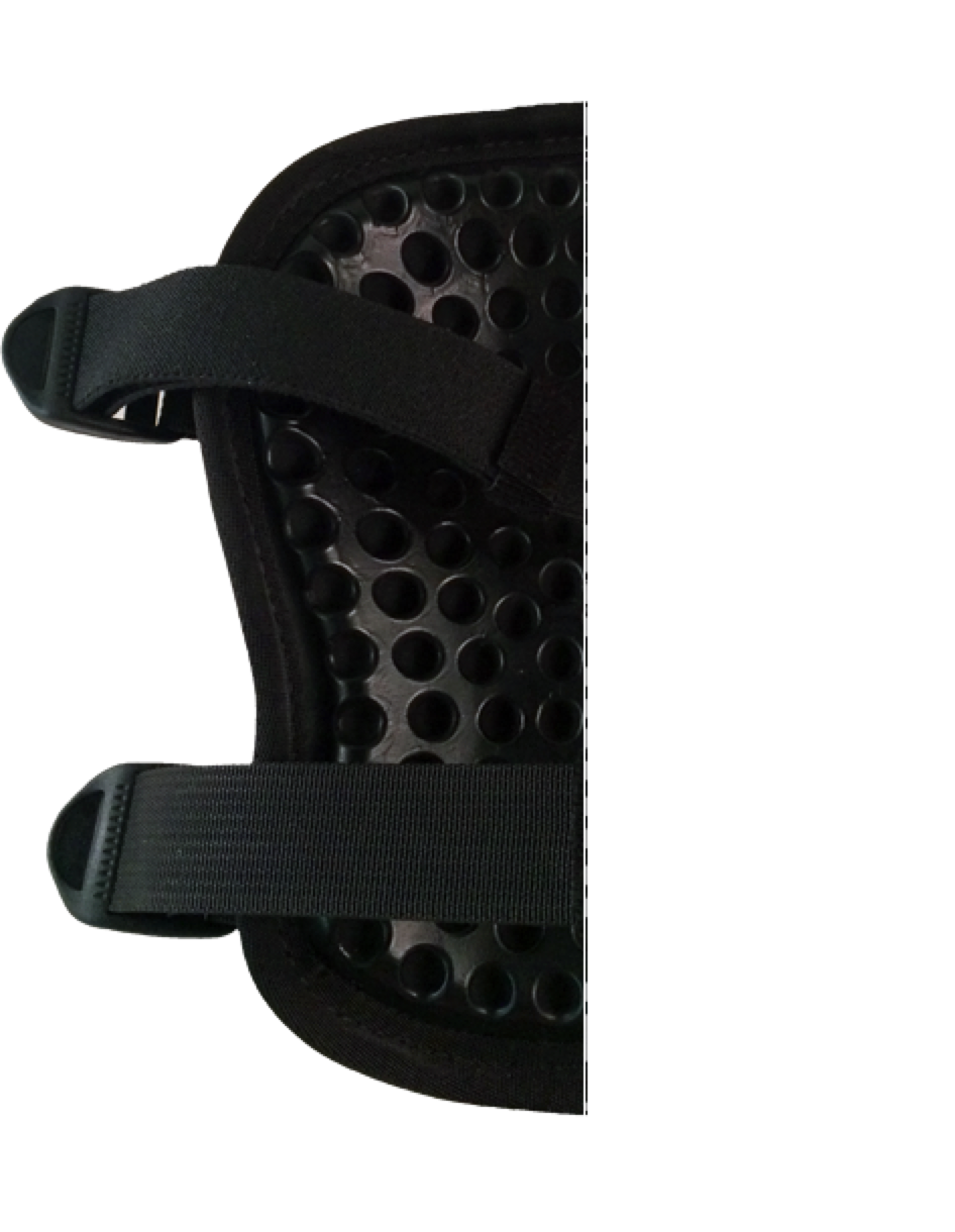 SKYDEX protected knee pad